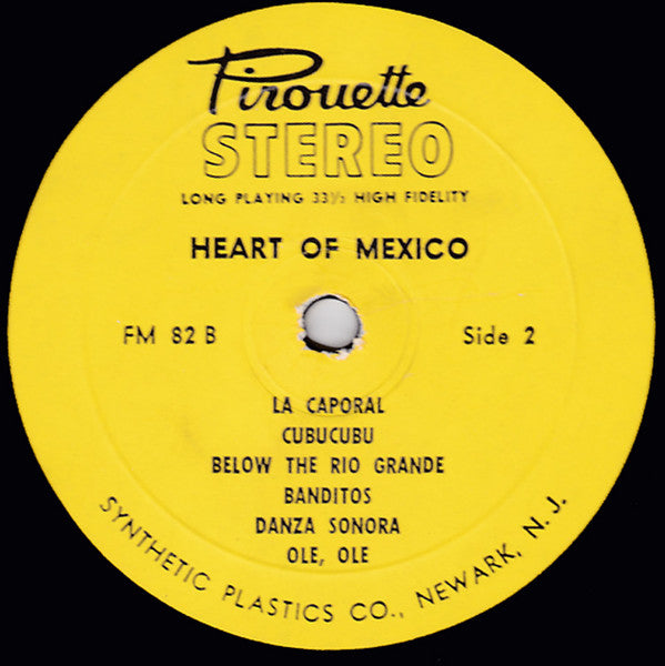 Unknown Artist - Heart Of Mexico - LP