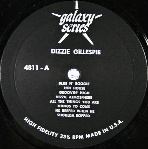 Dizzy Gillespie And His Orchestra - Dizzy Gillespie And His Original Orchestra - LP