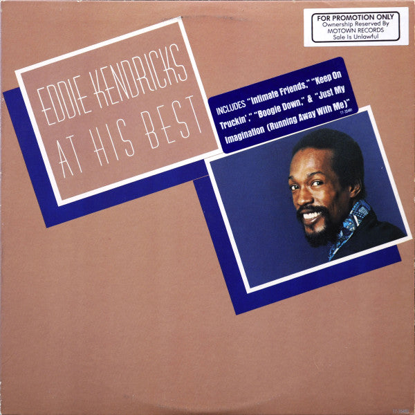 Eddie Kendricks - Eddie Kendricks At His Best - LP