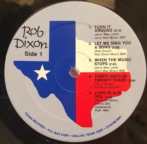Rob Dixon (2) - Let Me Sing You A Song - LP