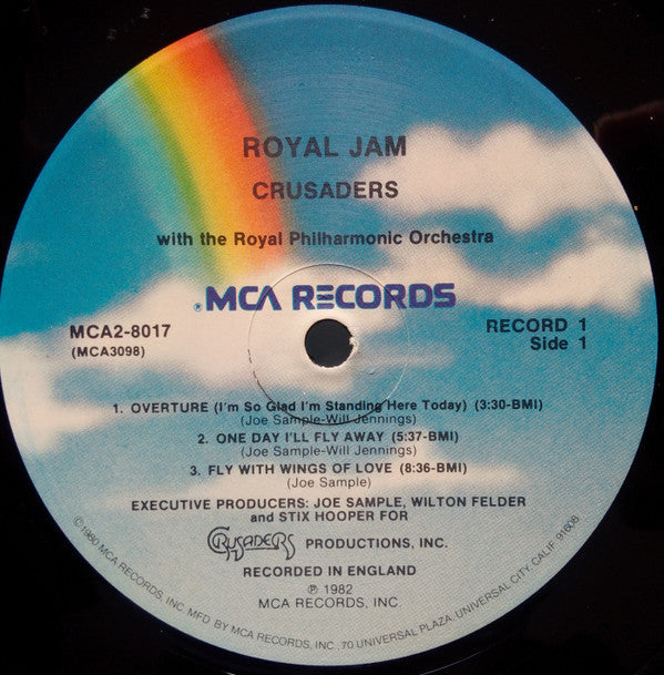 The Crusaders With B.B. King & The Royal Philharmonic Orchestra - Royal Jam - LP