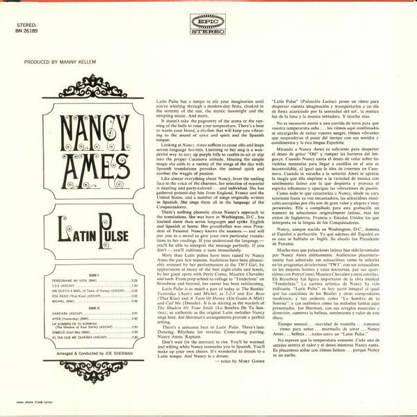 Nancy Ames - Latin Pulse - LP