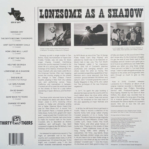 Charley Crockett - Lonesome As A Shadow - LP