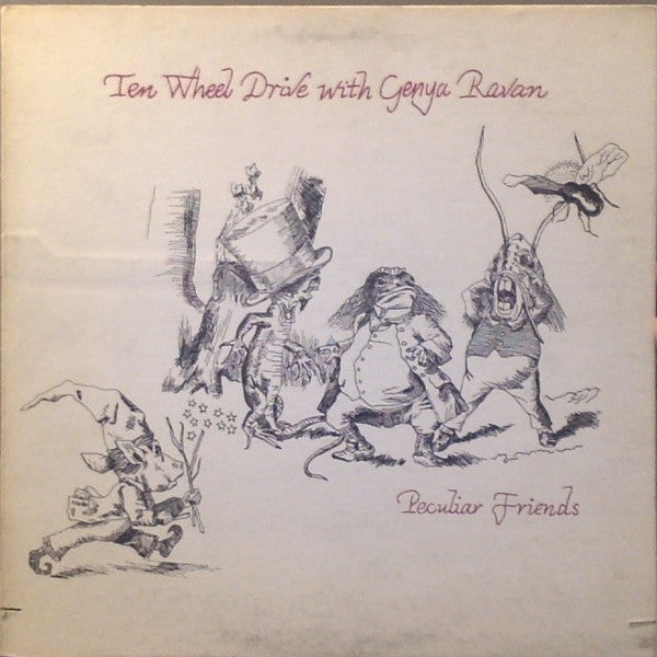 Ten Wheel Drive With Genya Ravan - Peculiar Friends - LP