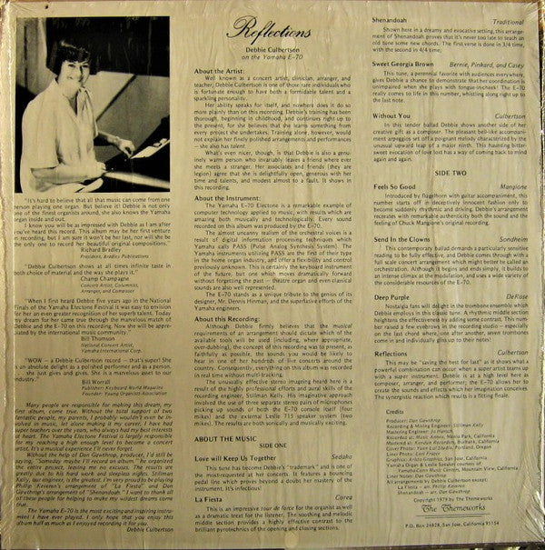 Debbie Culbertson - Reflections - LP