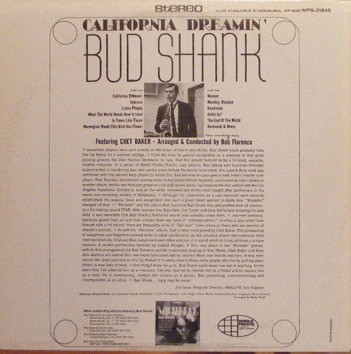 Bud Shank - California Dreamin' - LP