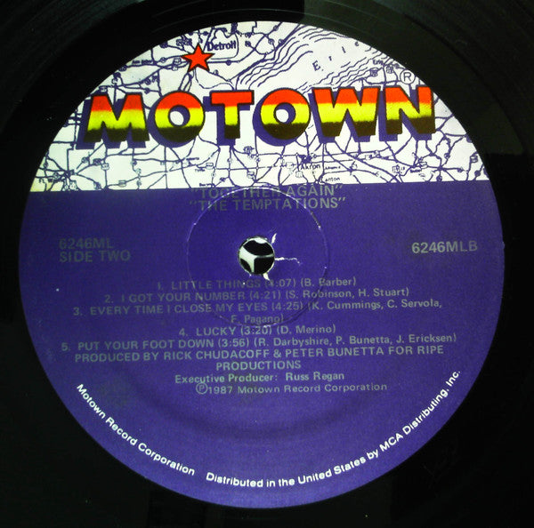 The Temptations - Together Again - LP
