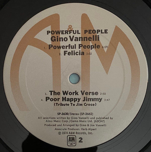 Gino Vannelli - Powerful People - LP