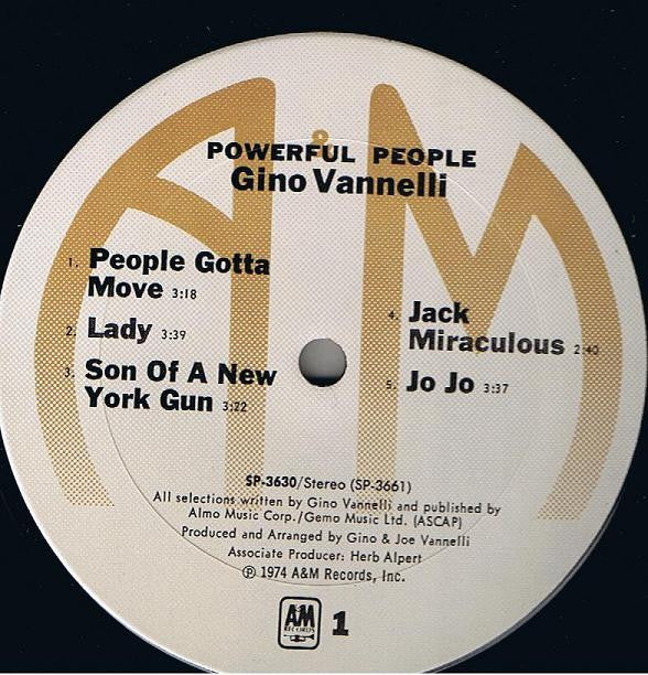 Gino Vannelli - Powerful People - LP