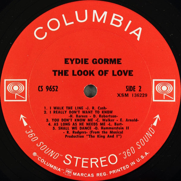 Eydie Gorme* - The Look Of Love - LP