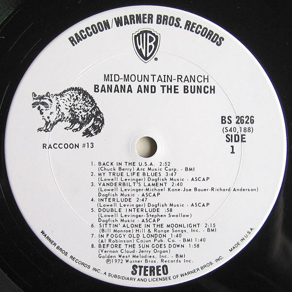 Banana And The Bunch - Mid-Mountain-Ranch - LP