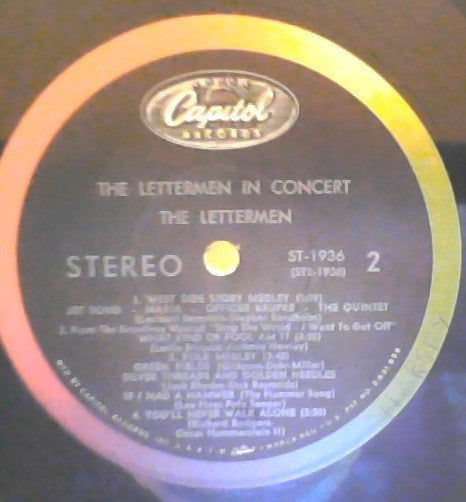 The Lettermen - The Lettermen In Concert - LP