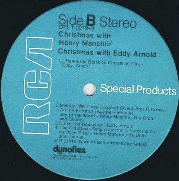 Eddy Arnold / Henry Mancini - Christmas With Eddy Arnold / Christmas With Henry Mancini - LP