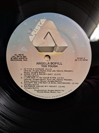 Angela Bofill - Too Tough - LP