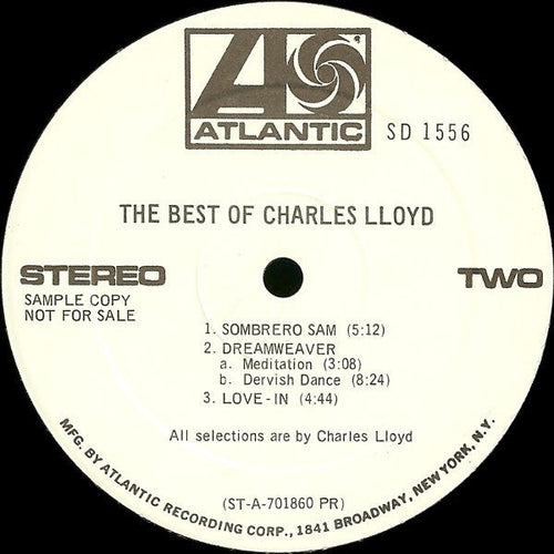 Charles Lloyd - The Best Of Charles Lloyd - LP