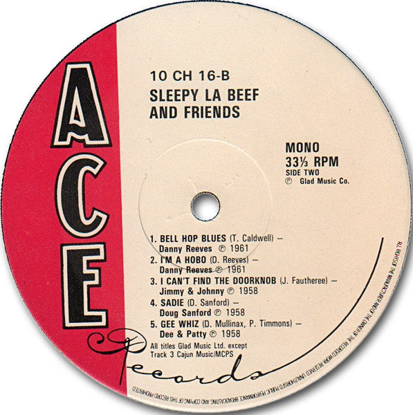 Various - Sleepy La Beef And Friends - LP
