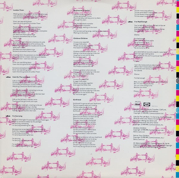 Wings  - London Town - LP