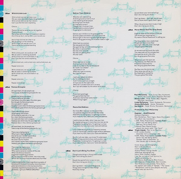 Wings  - London Town - LP