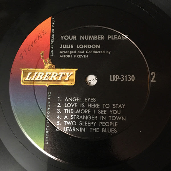 Julie London - Your Number Please... - LP