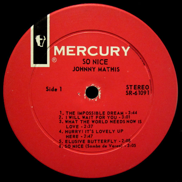 Johnny Mathis - So Nice - LP