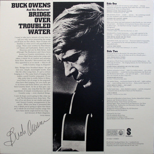 Buck Owens And His Buckaroos - Bridge Over Troubled Water - LP