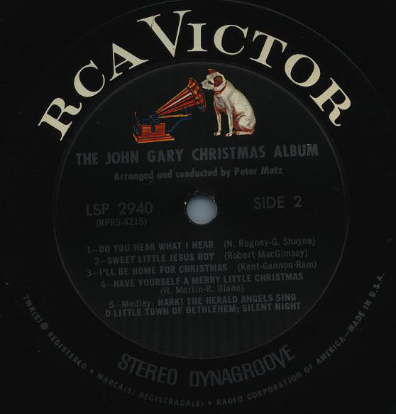 John Gary - The John Gary Christmas Album - LP