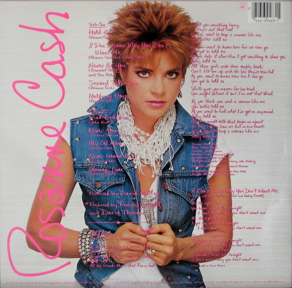 Rosanne Cash - Rhythm And Romance - LP