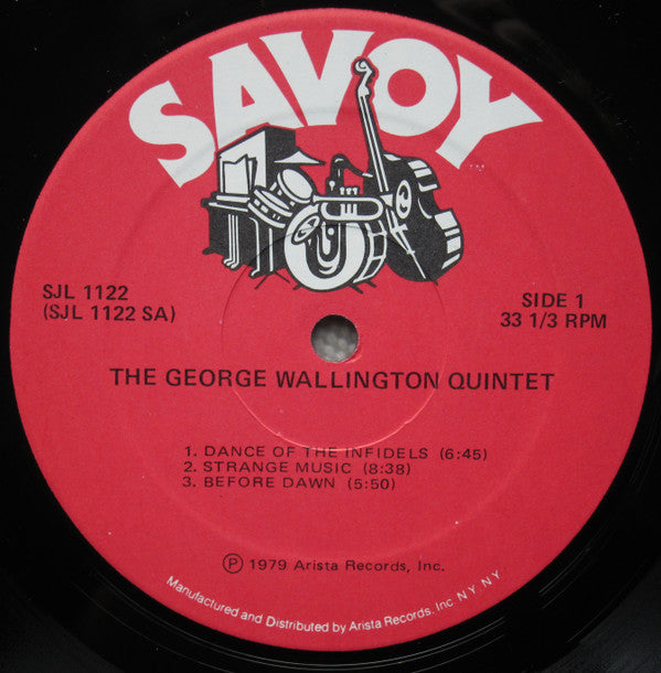 George Wallington Quintet - Dance Of The Infidels - LP