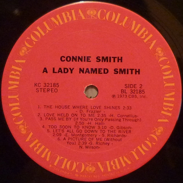 Connie Smith - A Lady Named Smith - LP