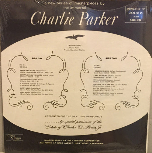 Charlie Parker - The Happy "Bird" - LP