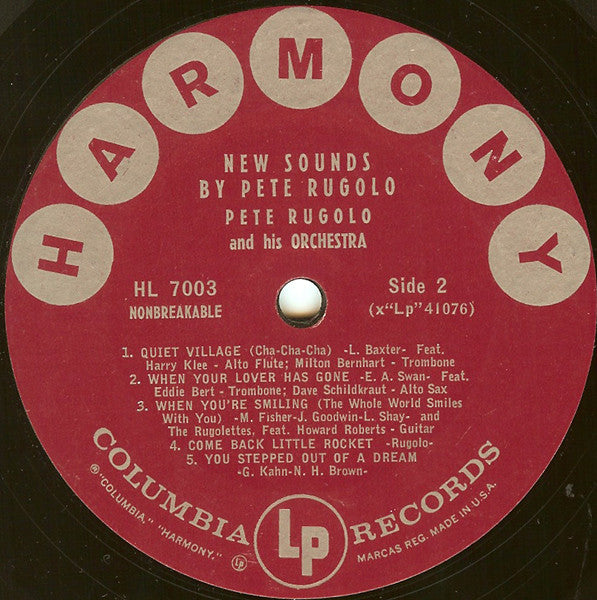 Pete Rugolo - New Sounds - LP