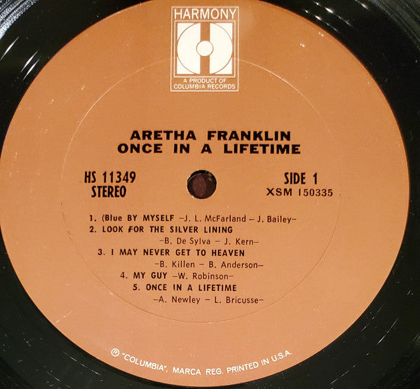 Aretha Franklin - Once In A Lifetime - LP