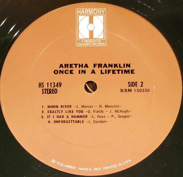 Aretha Franklin - Once In A Lifetime - LP