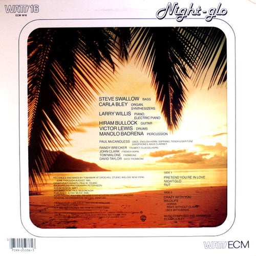 Carla Bley - Night-glo - LP