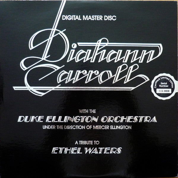 Diahann Carroll With The Duke Ellington Orchestra Under The Direction Of Mercer Ellington - A Tribute To Ethel Waters - LP