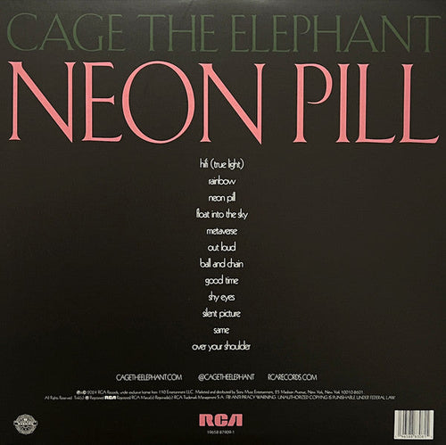 Cage The Elephant - Neon Pill - LP