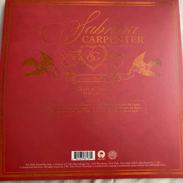 Sabrina Carpenter - Short N' Sweet - LP