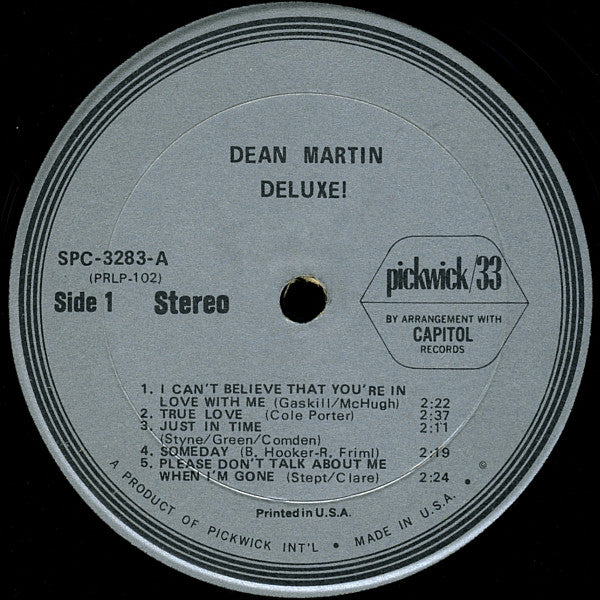 Dean Martin - Deluxe - LP