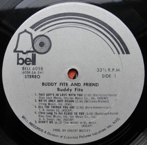 Buddy Fite - Buddy Fite And Friend - LP