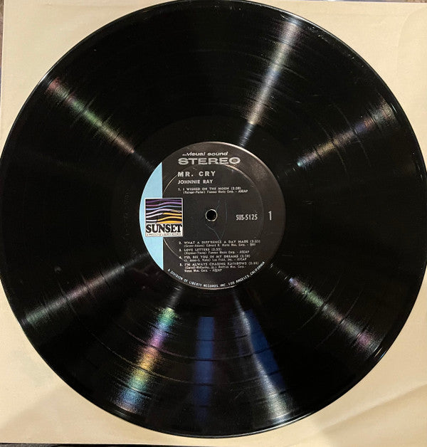 Johnnie Ray - Mr. Cry - LP