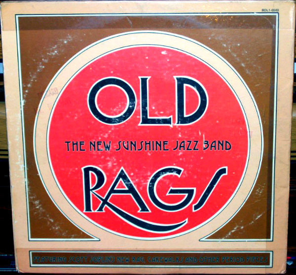 The New Sunshine Jazz Band - Old Rags - LP