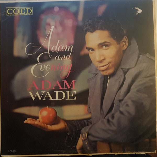 Adam Wade (2) - Adam And Evening - LP