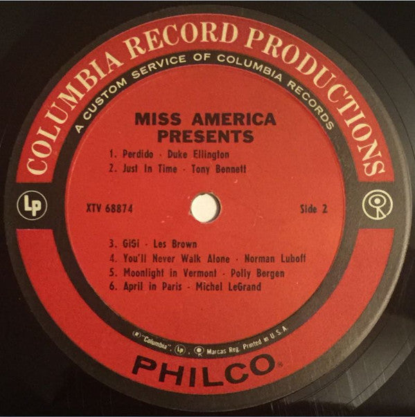 Various - Miss America Presents A Collector's Album - LP