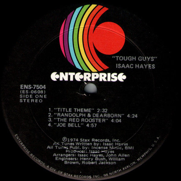 Isaac Hayes - Tough Guys - LP