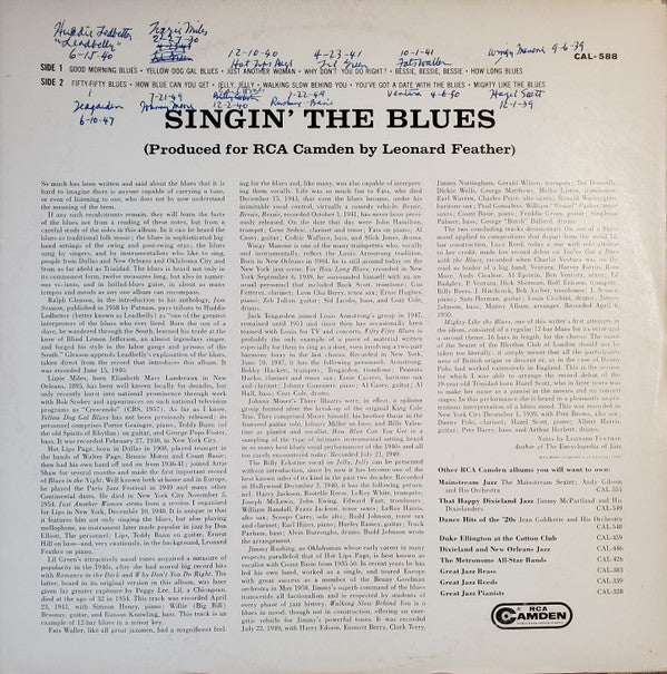 Various - Singin' The Blues - LP