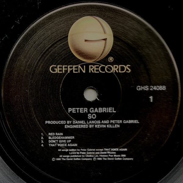 Peter Gabriel - So - LP