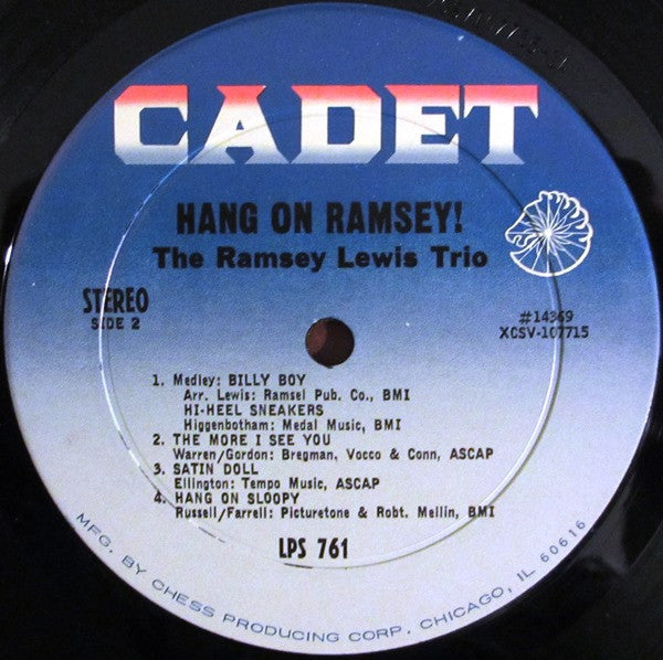 The Ramsey Lewis Trio - Hang On Ramsey! - LP