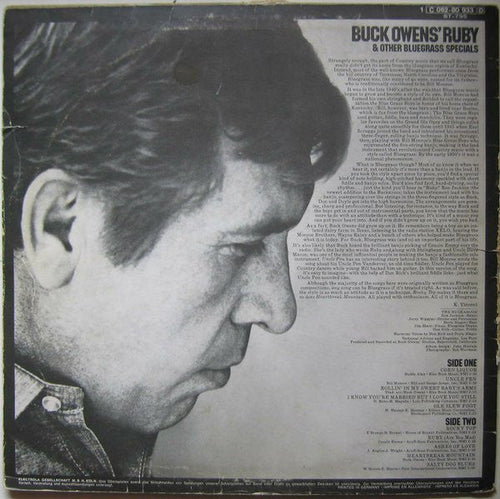 Buck Owens And The Buckaroos* - Buck Owens' Ruby - LP