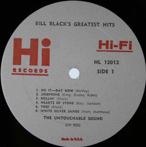Bill Black's Combo - Bill Black's Greatest Hits