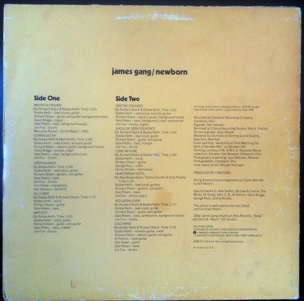 James Gang - Newborn - LP